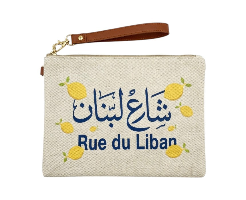Rue du Liban Lemons Clutch Bag