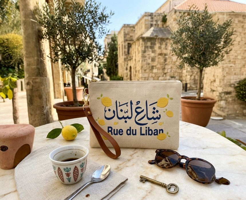 Rue du Liban Lemons Clutch Bag