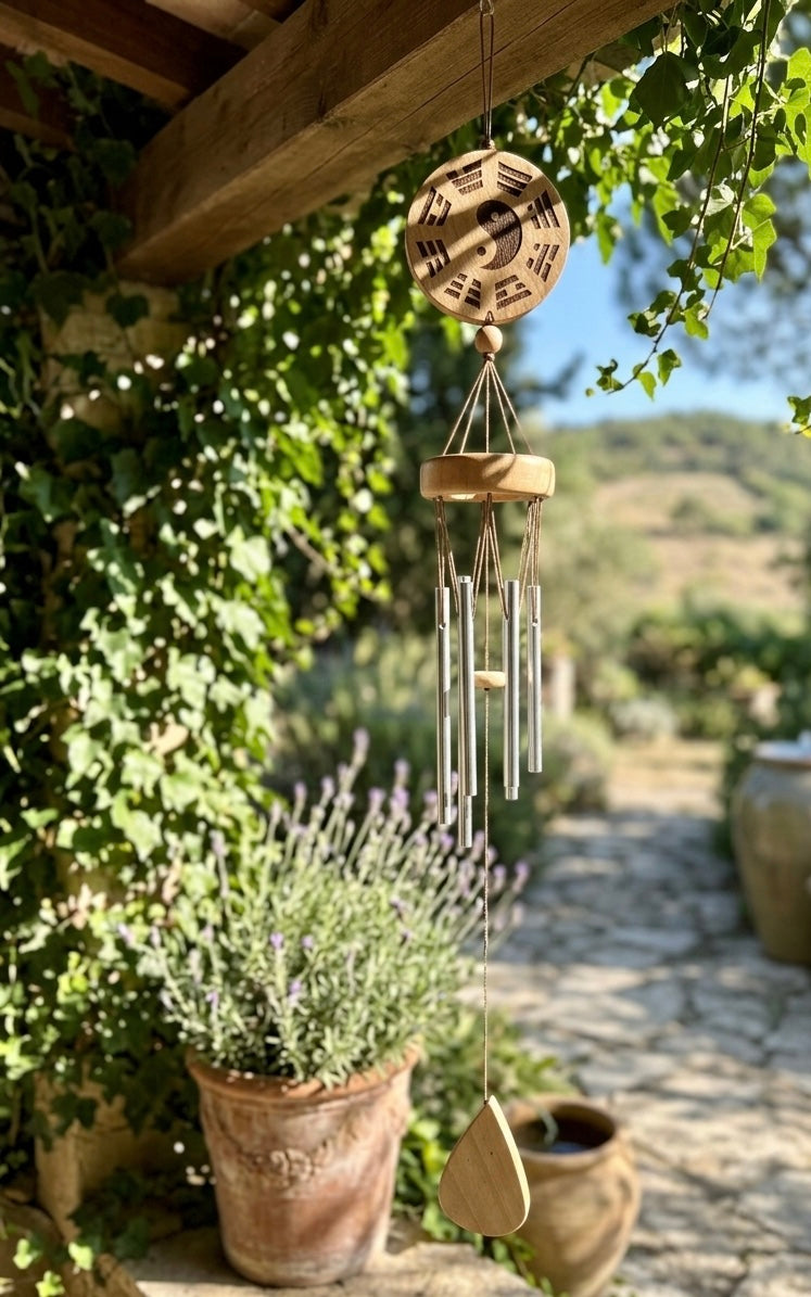 Yin Yang Wind Chime