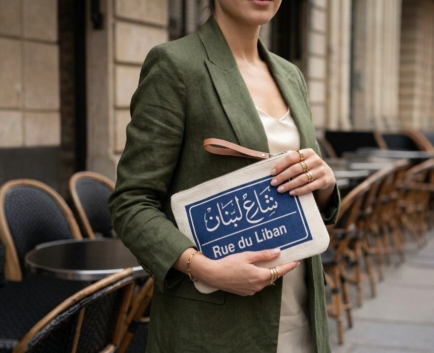 Rue du Liban Clutch Bag