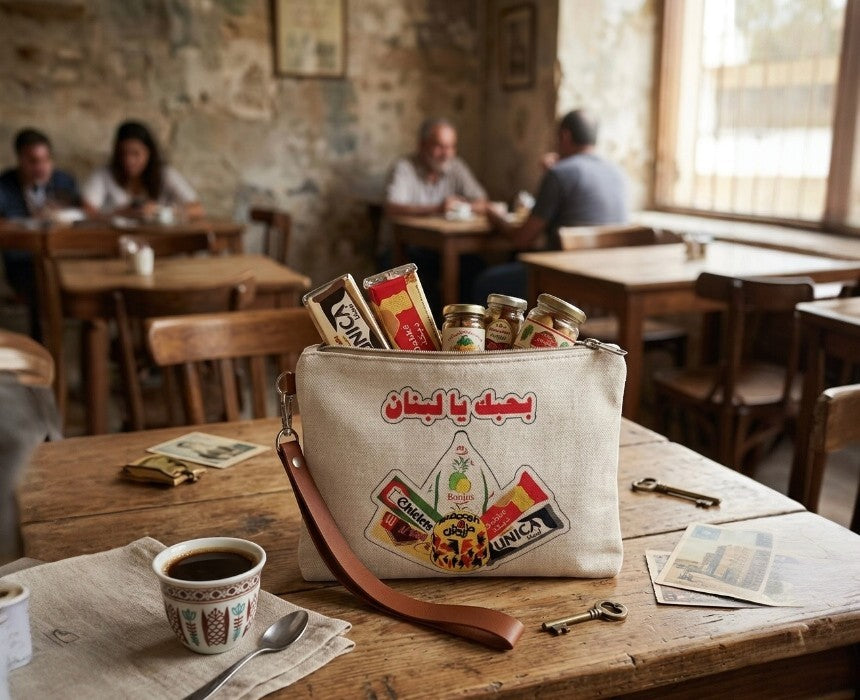 Bhebak Ya Lebnan Clutch Bag