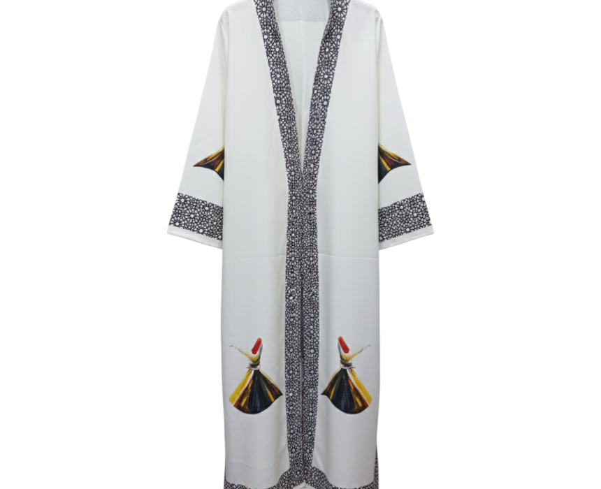 Multi Coloured Sufi Dancer Abaya
