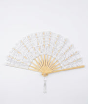 Intricate Lace Folding Hand Fan