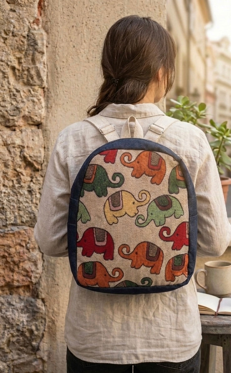 Thai Elephant Backpack