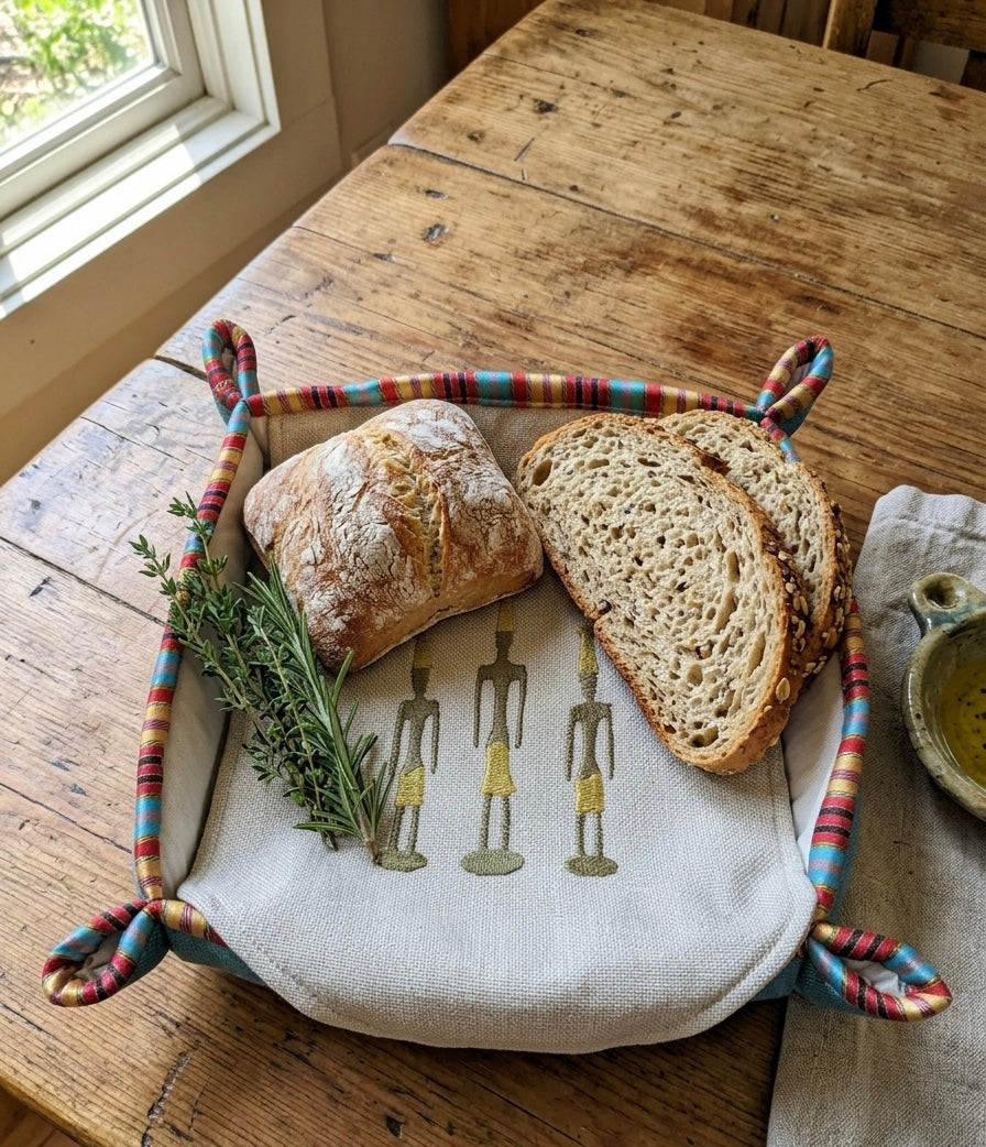 Phoenician Bread Basket Fabric