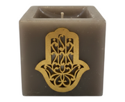 Moroccan Candle Holders Hand Symbol