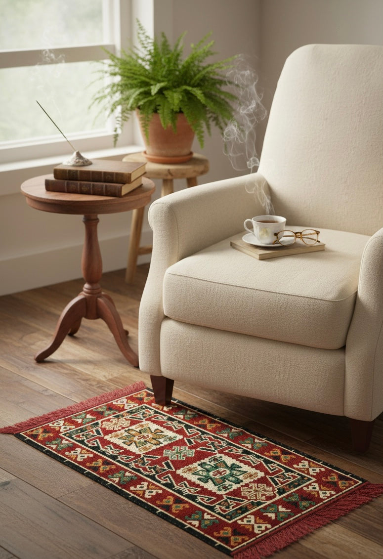 Red Turkish Rug