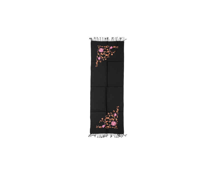 Embroidered Cotton Shawl