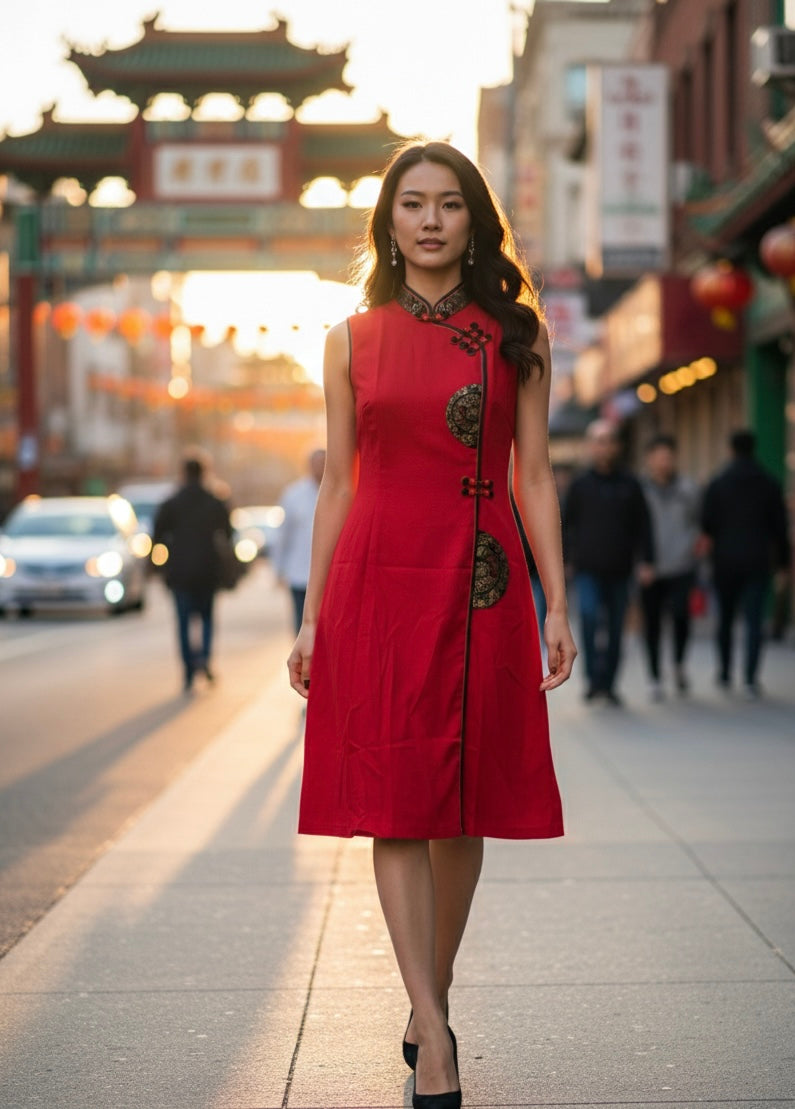 Traditional Chinese Cotton Dress