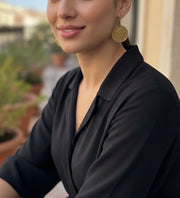 Lebanese Coin Earring