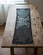 Velvet Peacock Shawl