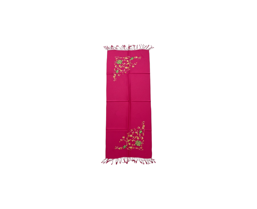 Embroidered Cotton Shawl