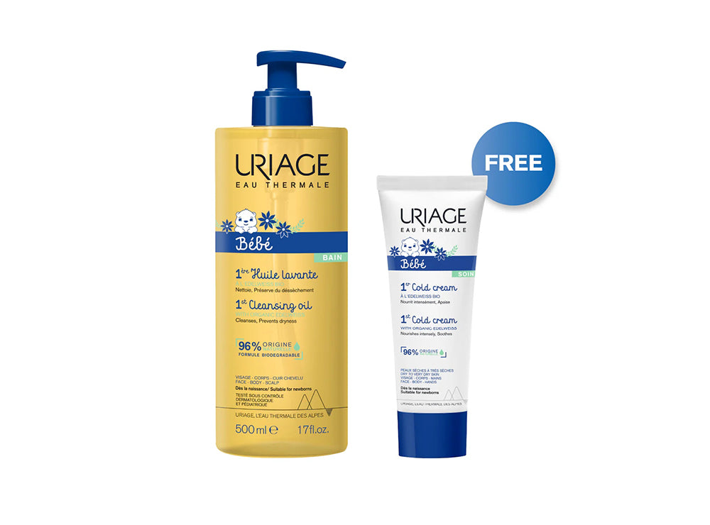 Uriage Bebe Huile Lavante Cleansing Oil 500 ml