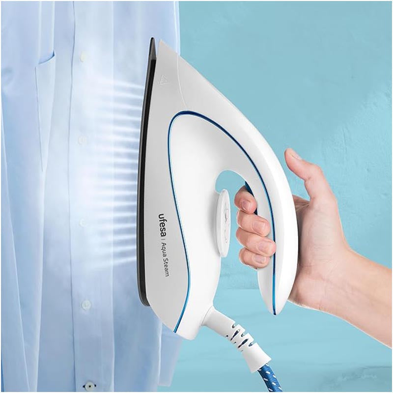 Aqua Steam Iron 2400W Ironing Machine Aqua Steam Iron 2400W Aqua Steam Iron 2400W Ufesa
