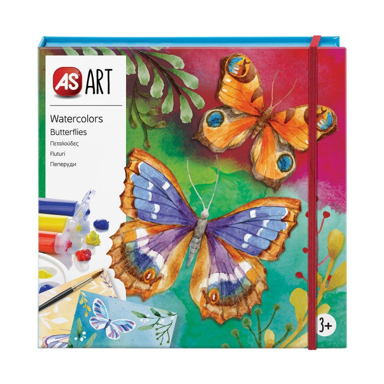AS Art Watercolors Butterflies by AS Art