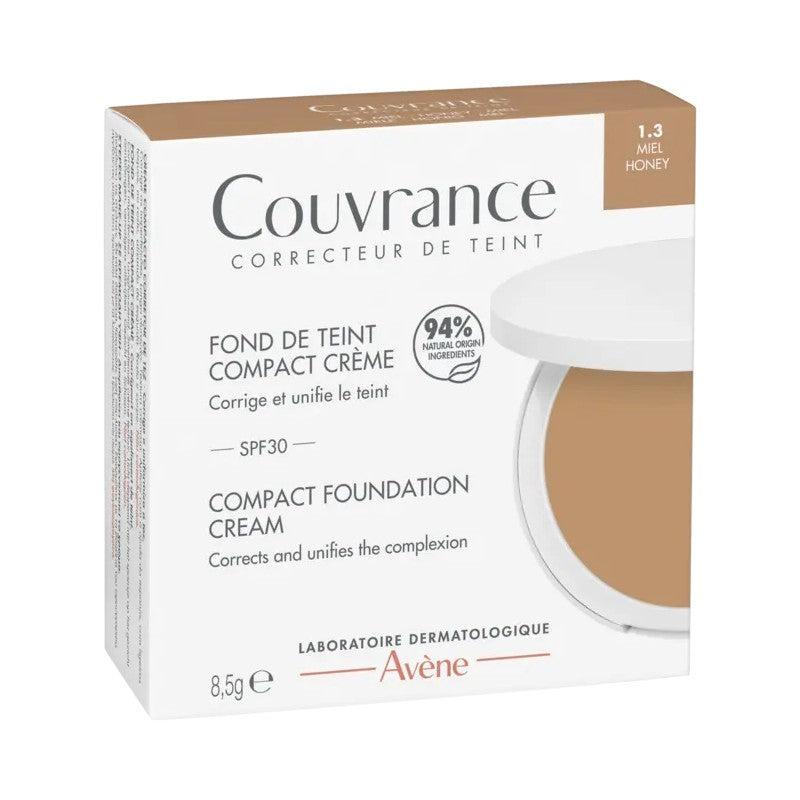 Avene Couvrance Compact Foundation Cream Honey 8.5G