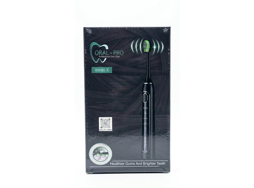 Oral Pro Sonic X Rechargeable Electric Toothbrush Black