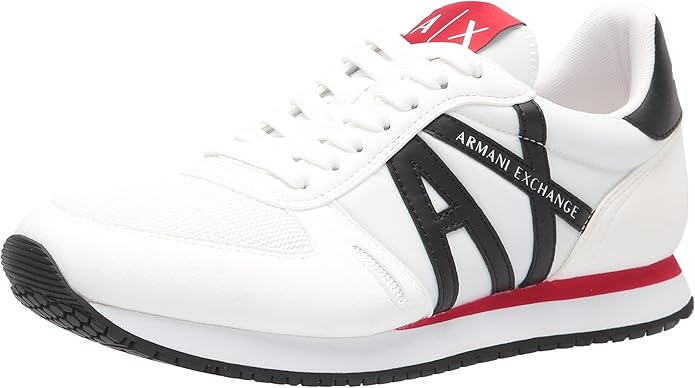 A|X Armani Exchange Lace Up Logo Sneaker