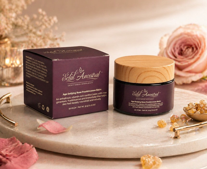Éclat Ancestral Age Defying Rose & Frankincense Balm