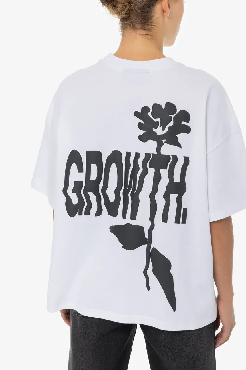 Ailis Oversized Tee White