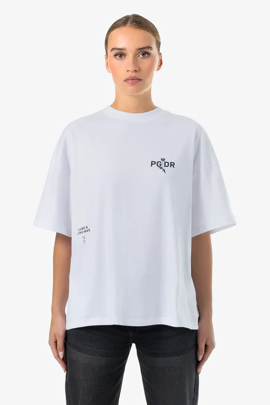 Ailis Oversized Tee White