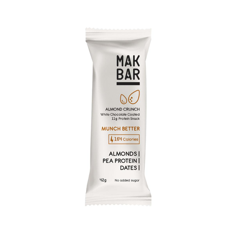 Almond Crunch White Chocolate Protein Bar