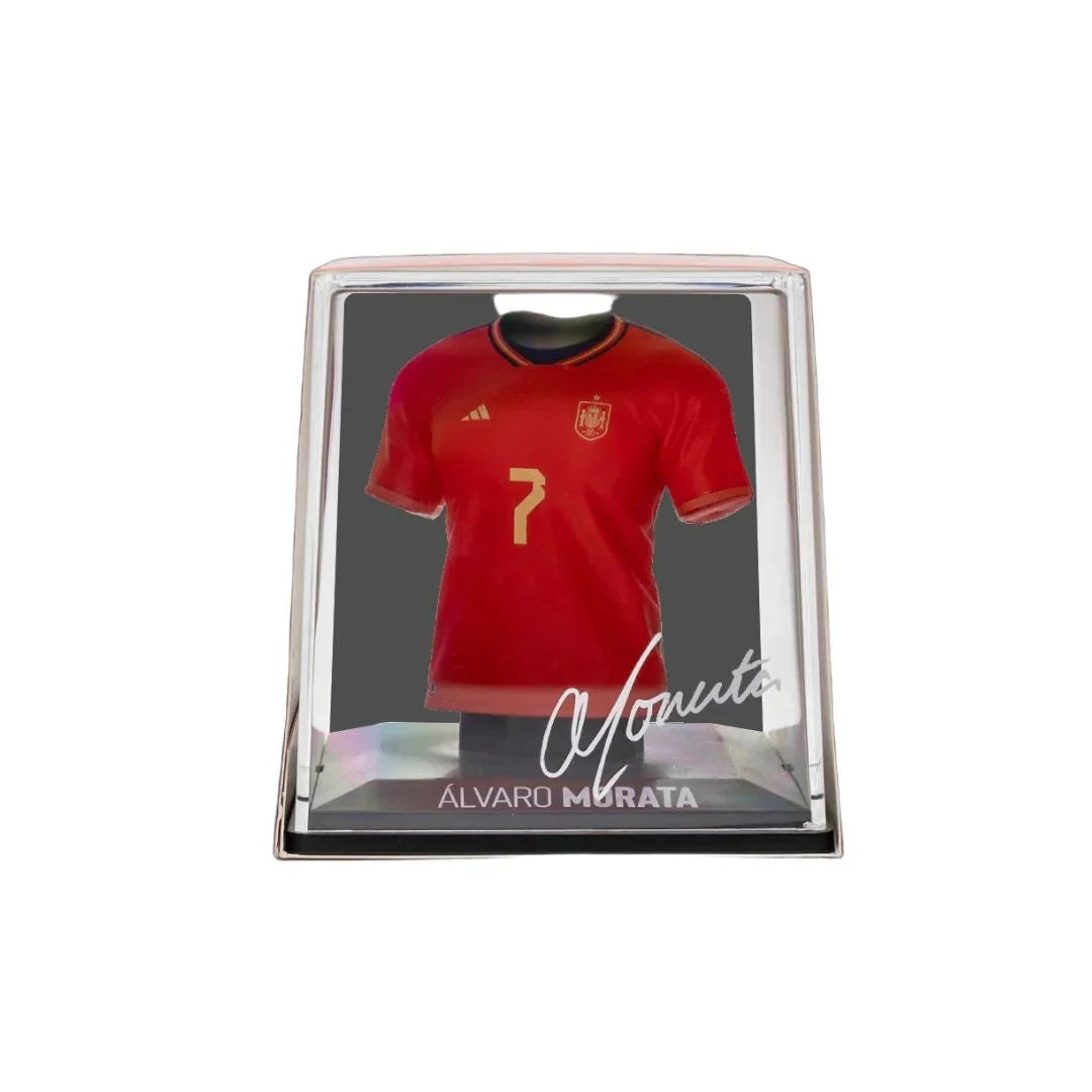 Alvaro Morata 2022 Mini T Shirt Figure Action Figures Alvaro Morata 2022 Mini T Shirt Figure Alvaro Morata 2022 Mini T Shirt Figure Splink