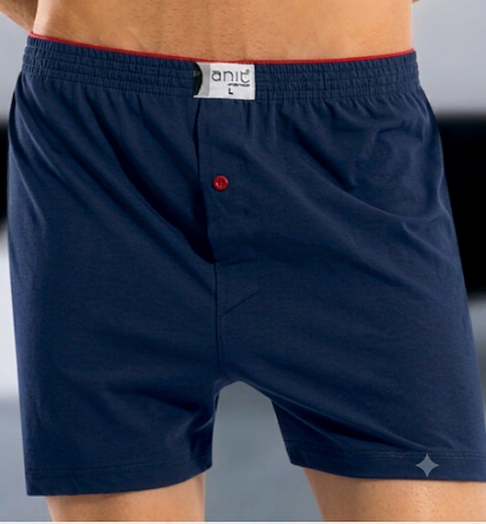 Anit Men Plain Cotton Boxer Shorts