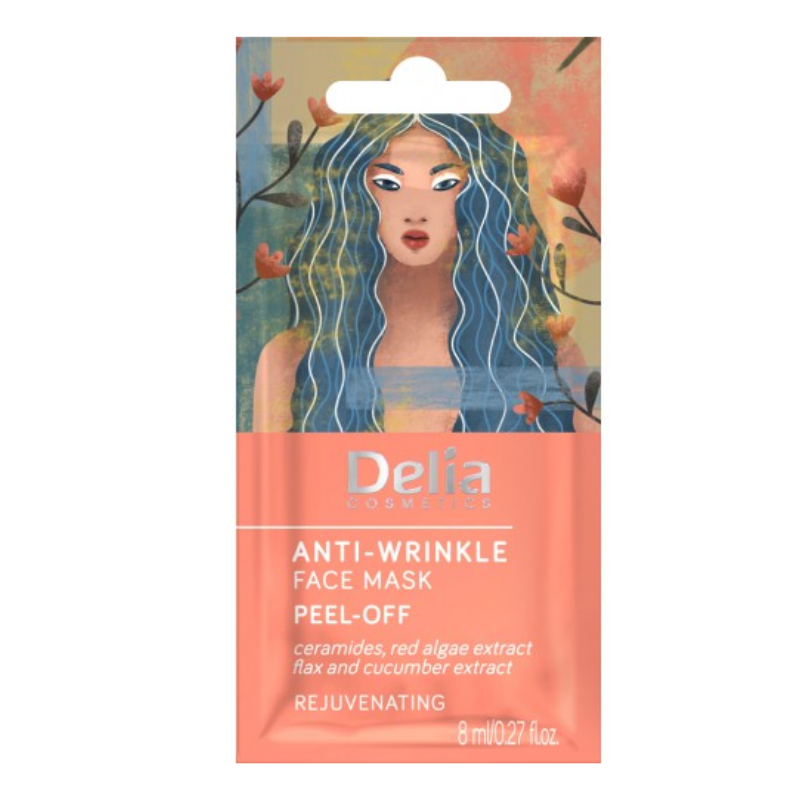 Delia Anti-Wrinkle Peel-Off Face Mask 8ml