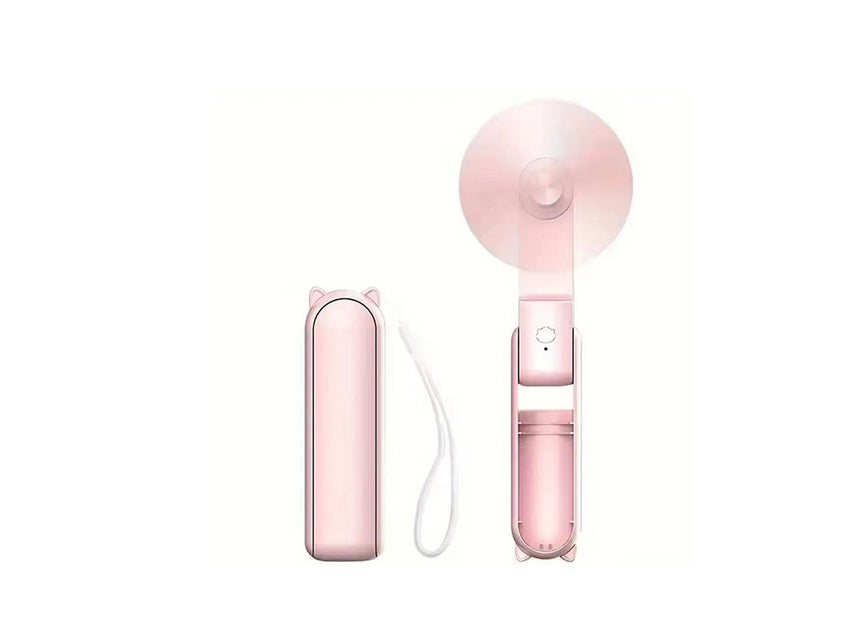 Portable Mini Fan Usb Rechargeable 3 Speed