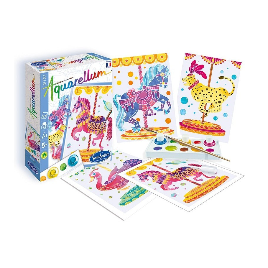 Aquarellum Mini Chevaux Manège by Sentosphere