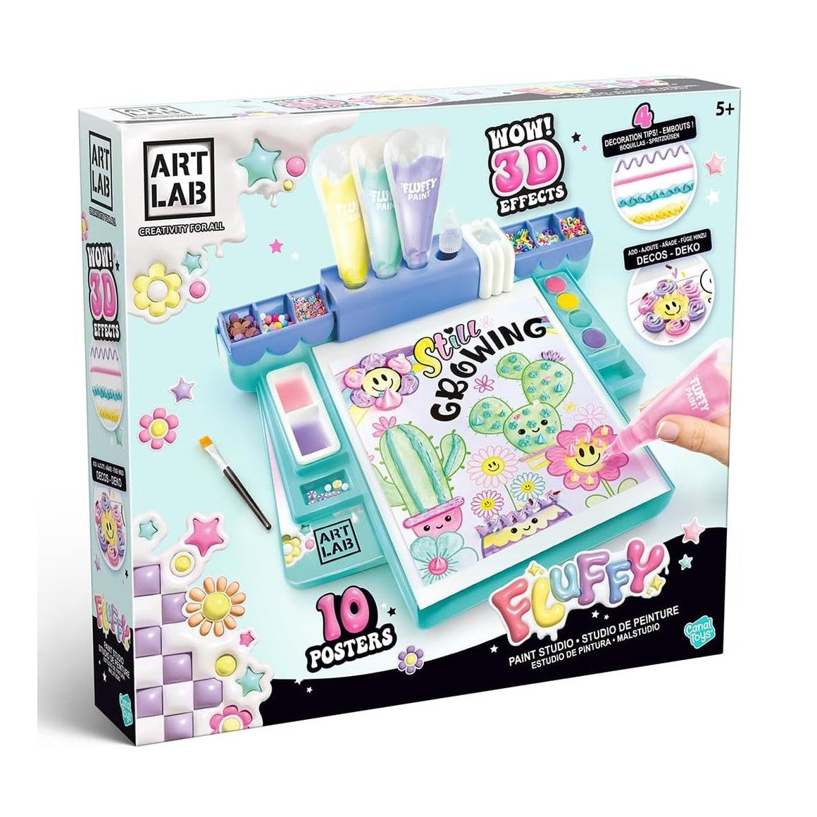 Art Lab Canal Toys Fluffy Painting Studio Set by Canal Toys