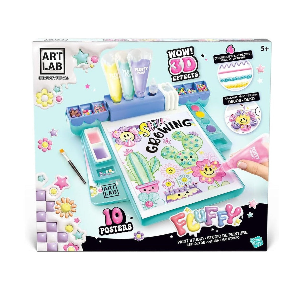 Art Lab Canal Toys Fluffy Painting Studio Set by Canal Toys