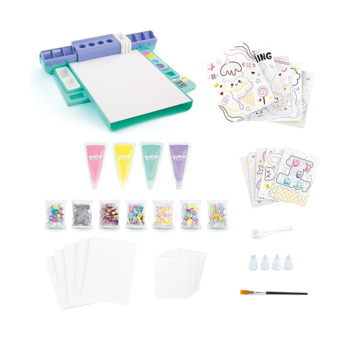 Art Lab Canal Toys Fluffy Painting Studio Set by Canal Toys