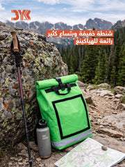 PRODEL Rolltop Hiking Lightweight Backpack - Green