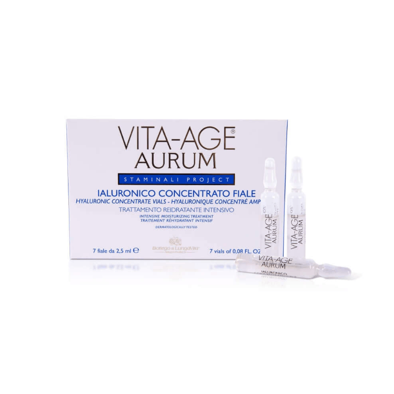 Vita Age Aurum Hyaluronic Concentrate Vials 7 x 2.5ml