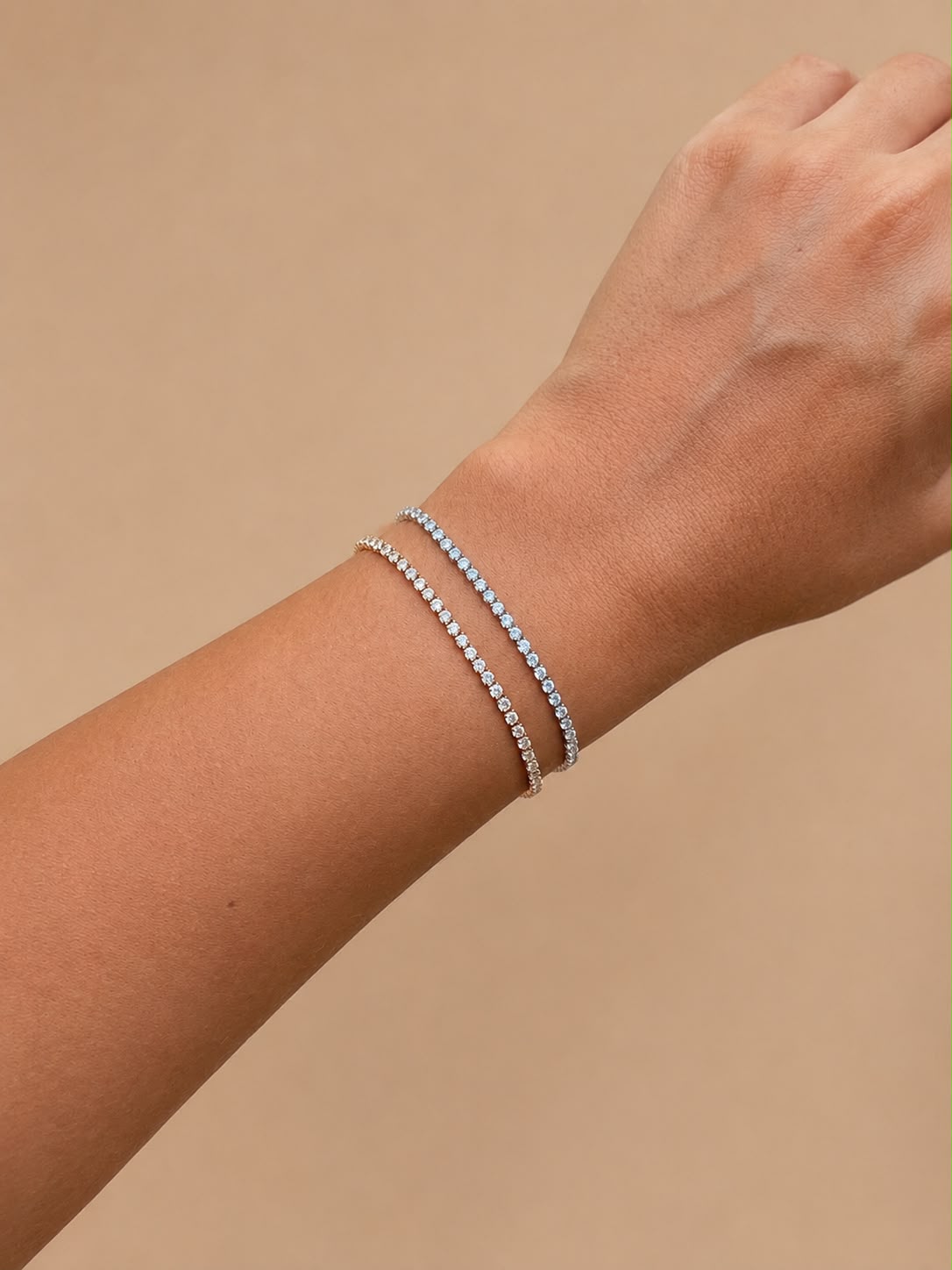 Full Sparkle Tennis Bracelet Gold