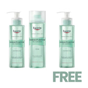 Eucerin DermoPurifyer Cleanser & Toner Bundle + Free Cleansing Gel