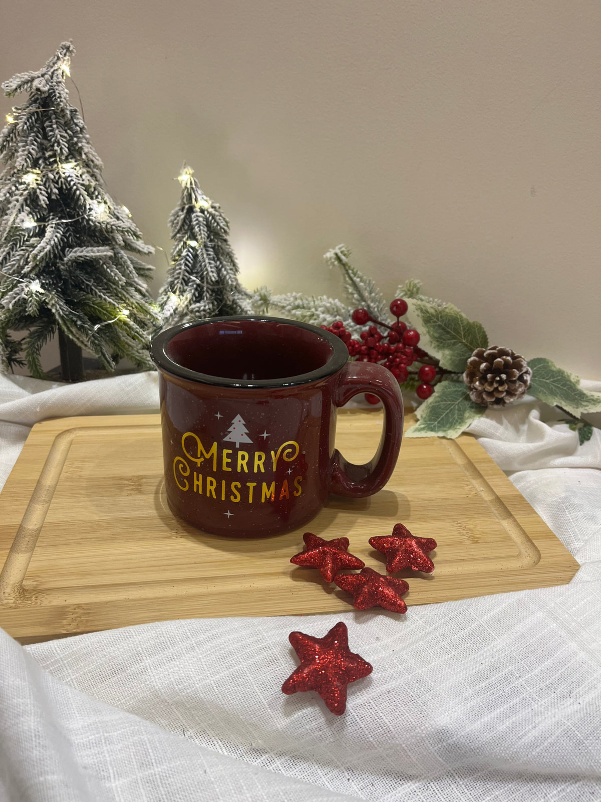 Christmas Mug Festive Durable Ceramic
