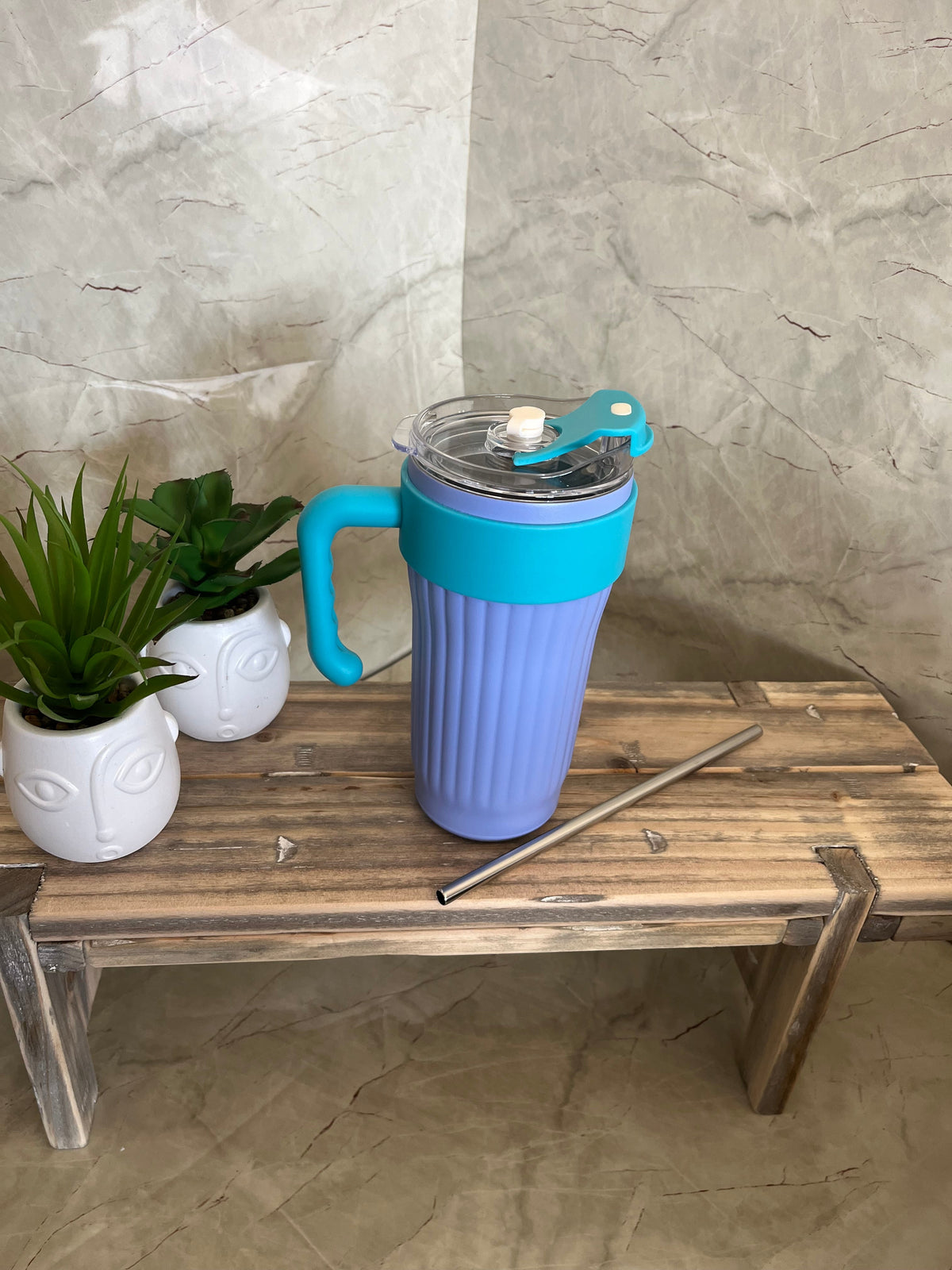Insulated Stainless Straw Tumbler