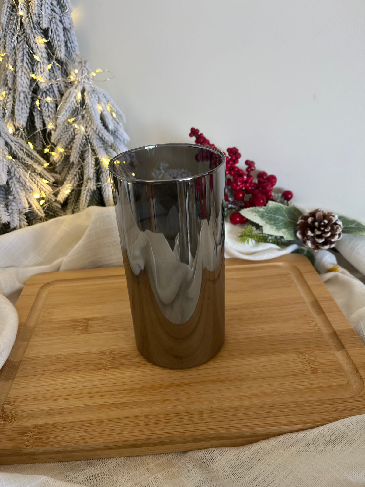 Grey Electric Candle