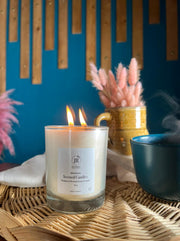 ?Leave a mark with our Beeswax Scented Candle! Drop a message our way! You can start customizing your candle by dropping a message either written or typed