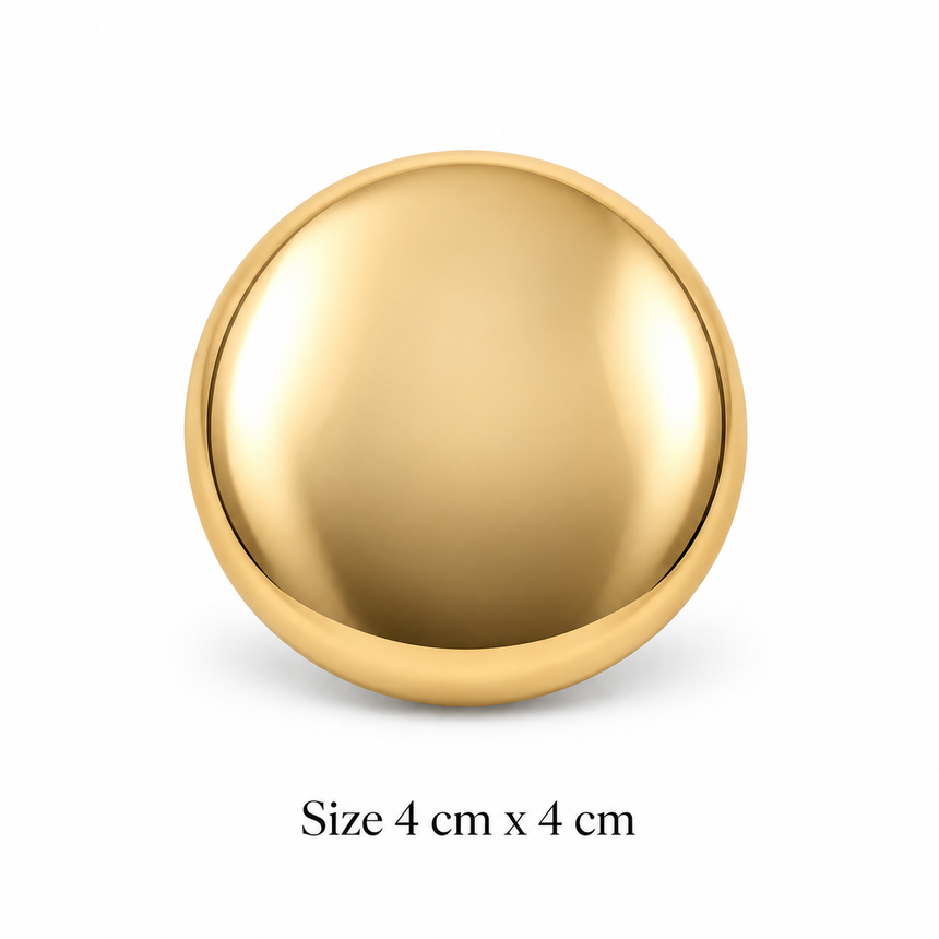 Domed Gold Brooch Petit Détail Lebanon