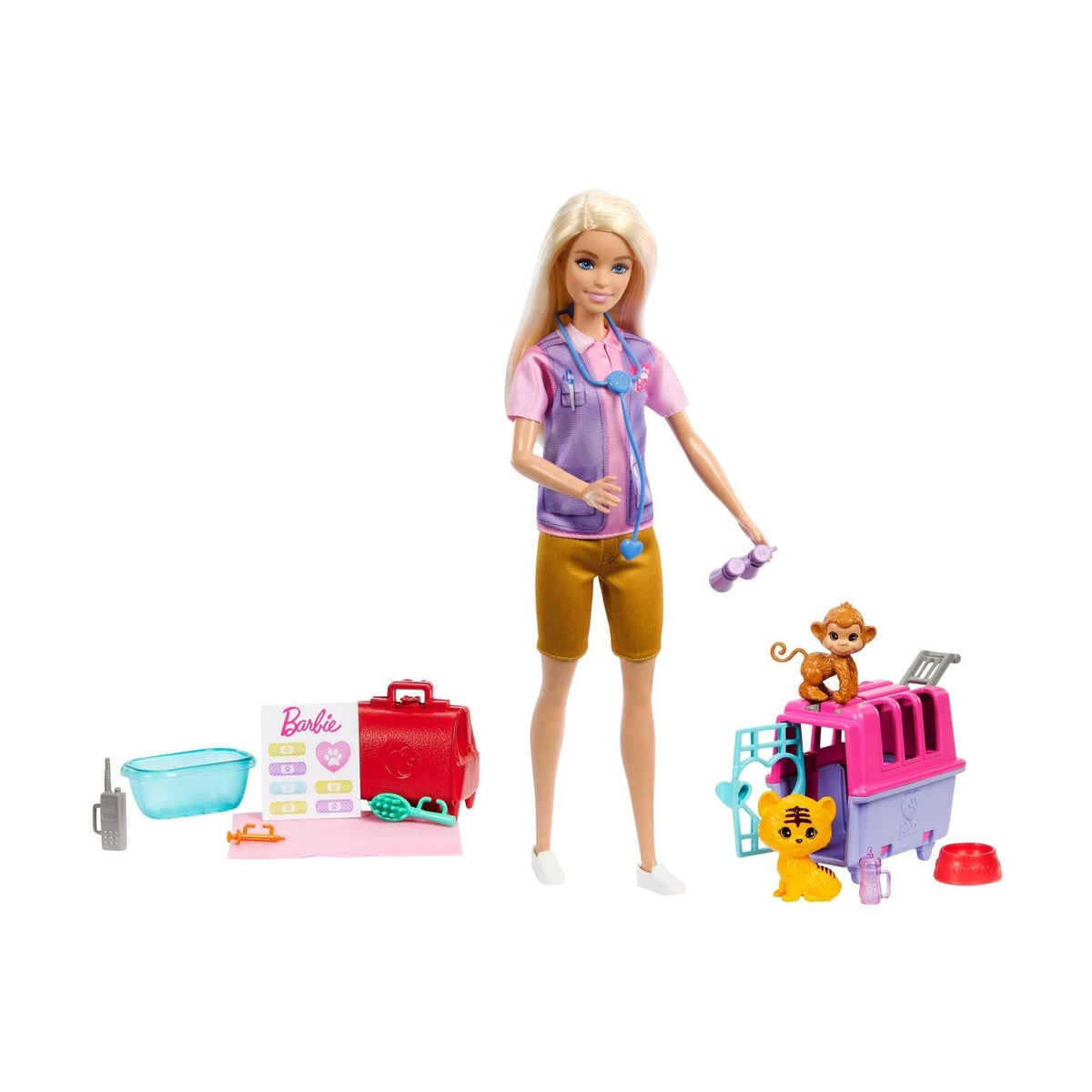 BARBIE CAREERS DOLL ANIMAL RESCUE by Mattel