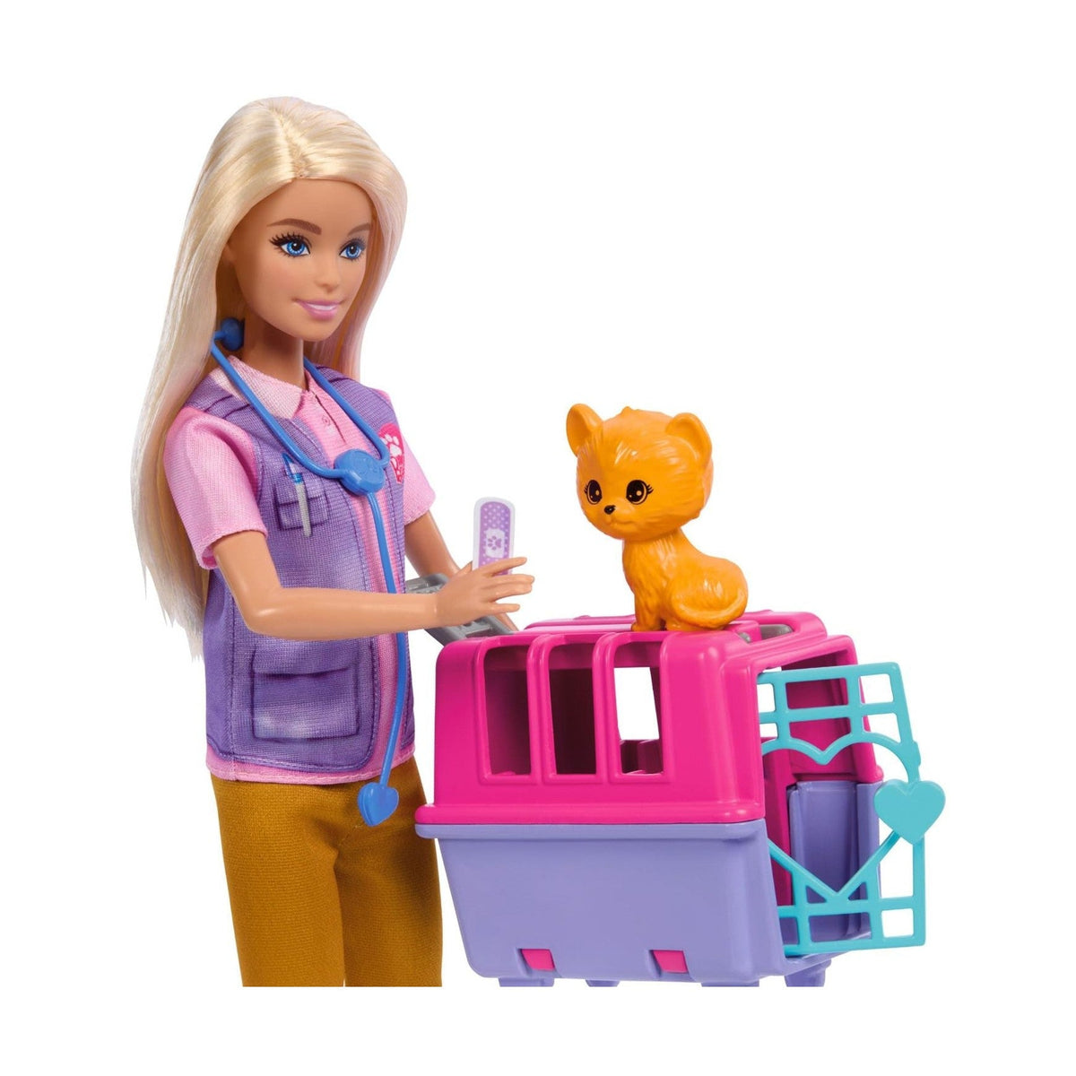 BARBIE CAREERS DOLL ANIMAL RESCUE by Mattel