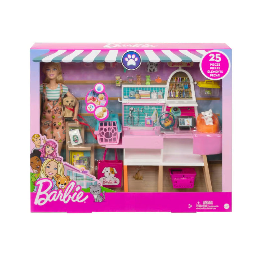 BARBIE PET SUPPLY STORE PLAYSET by Mattel