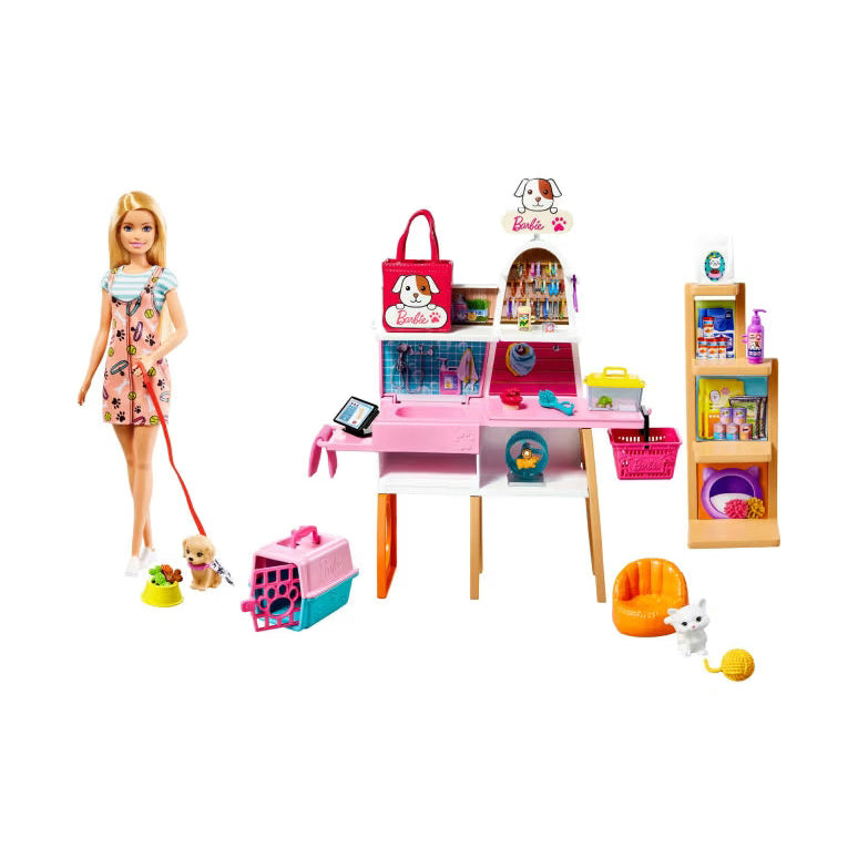 BARBIE PET SUPPLY STORE PLAYSET by Mattel