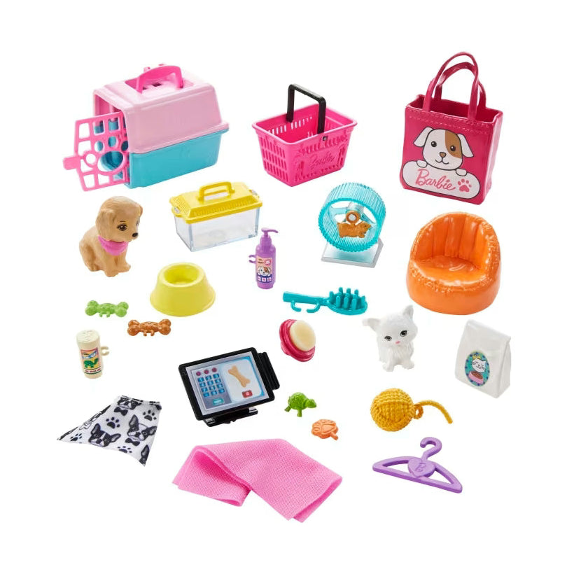 BARBIE PET SUPPLY STORE PLAYSET by Mattel