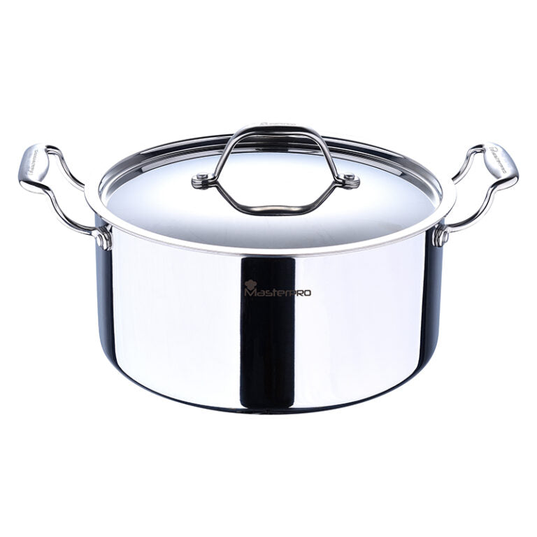 Pro Bateria 6pc Acer Inox Ind Triply 3 Cookware set Pro Bateria 6pc Acer Inox Ind Triply 3 Pro Bateria 6pc Acer Inox Ind Triply 3 MasterPro