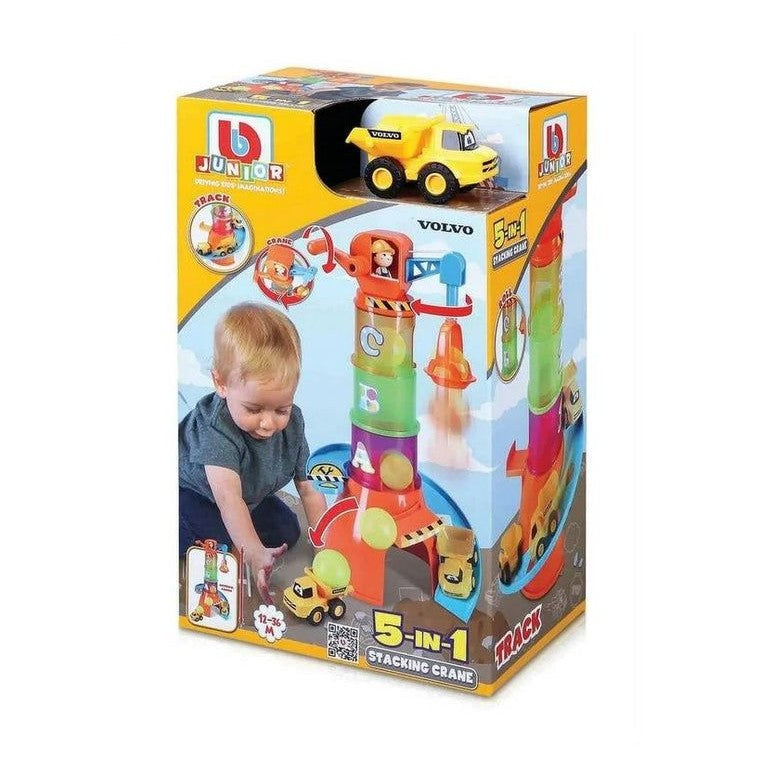 BBJunior VOLVO STACKING CRANE by Burago